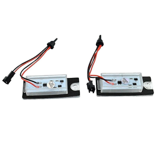 2kpl Valkoinen Led Rekisterikilven Polttimo Volvo S80 99-06 V70 Xc70 S60 Xc90 Dxy88 Rekisterikilven Valo DB