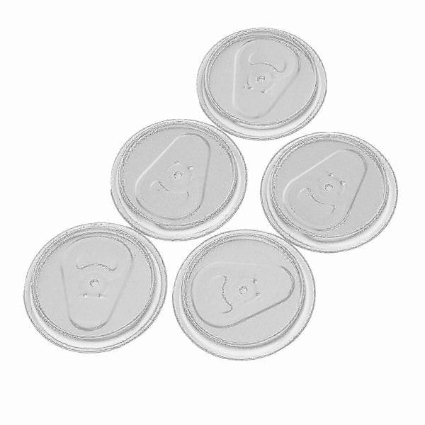 10 stk. 500 ml plastikdåser til drikkevarer med låg til mælketejuice [DB]
