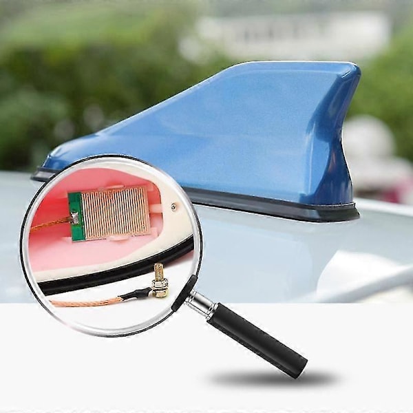 DB Uudet auton antennit Haineväantenni Autoradion signaaliantennit Kattoantennit universaaliin automalliin Auton muotoilu blue