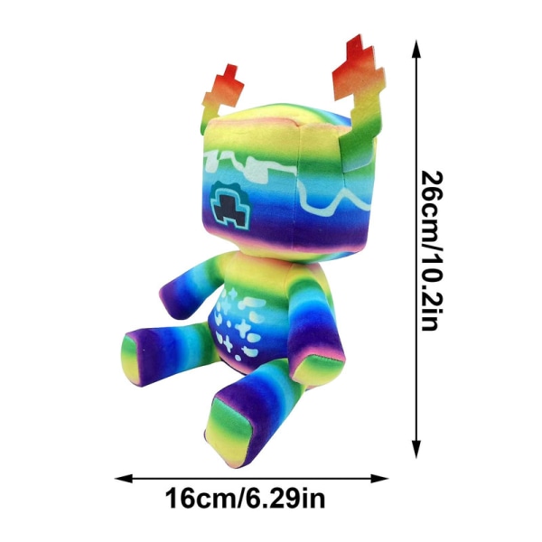 Minecraft Rainbow Watcher -pehmolelu [DB]