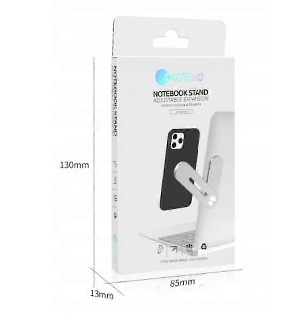 Universelt Magnetisk Feste For Laptop [DB] silver