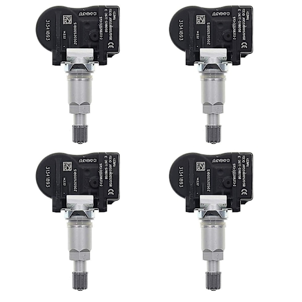 4Pcs TPMS Tire Pressure Sensor for C30 C70 S60 S80 XC60 XC70 31302096 8G92-1A159-AE {Db}