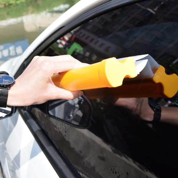 Klassisk Vandblad Silikon T-Bar Squeegee til Hjem Bil db 30cm