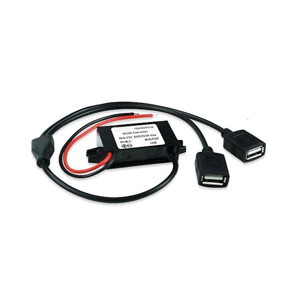 12v (8-23v) 5v 3a naaras USB DC-auton virtalähde jännitteen säädin DC-moduuli auto moottoripyörä C