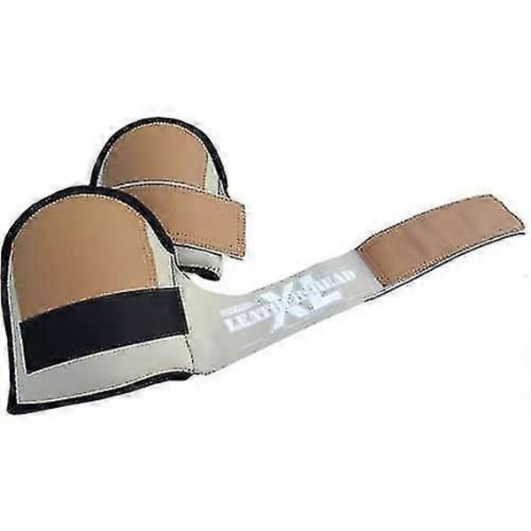 SuperSoft Leatherhead Knäskydd - (Stor Storlek / Förpackade i Par) [db]