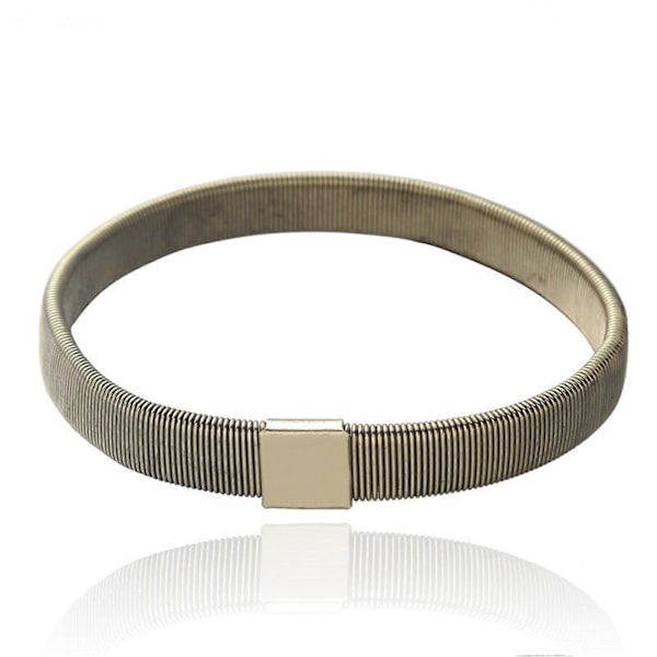 Ärmhållare, halkfria, för skjortärmar, armband för män, bar, kasino, db Silver