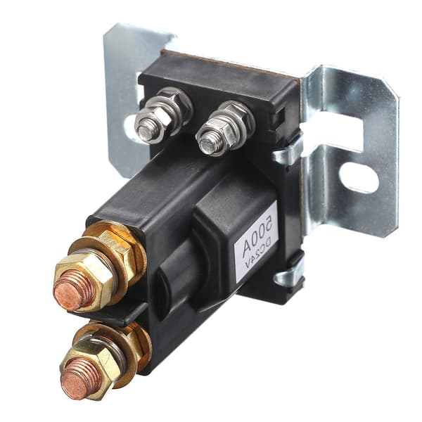 Bärbart 24V 500A Hög Ström DC Relä Dubbla Cell Isolator Gaffeltruck Motor Kontaktor [DB]
