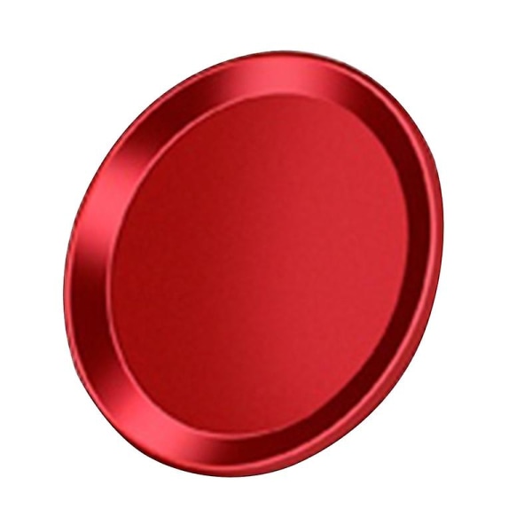 Knappklistermärke Skydd Mode Färgglad Touch Id Hemknappklistermärke Kompatibel Iphone 7/6s/6 Jikaix Red