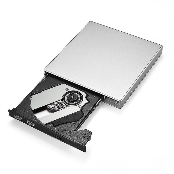 Extern USB CD-RW-brännare DVD/CD-läsare Spelare Optisk enhet för bärbar dator