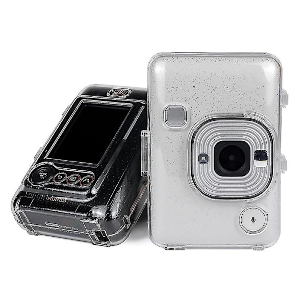 Transparent Crystal Pvc Skyddande För Fodral Skydd För Skalomslag Kameraväska För Fujifilm Mini Liplay Kamera Accesso db
