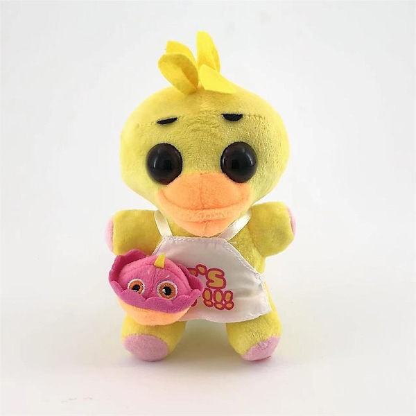 Fem Nätter Hos Freddy Fnaf Söta Plyschleksaker Speldocka 18 Cm Bonnie Bear Foxy Cartoon Stoppade Dockor Freddy Leksaker För Barnpresenter [DB] 18cm Small Yellow Duck 65g