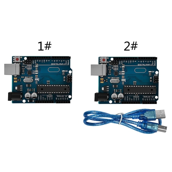 Unor3 Board Atmega328p Ny Version Kompatibel Med Arduino Ide-projekt [DB] With wire