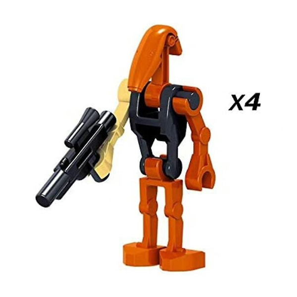 24 kpl Star Wars Battle Droids Rakennuspalikat Mini Toimintahahmo Keräily Lelut Lahja Minifigures Db