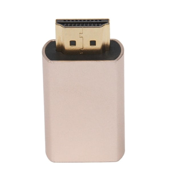 3x Låseskjerm Signalholder Kvm Hdmi2.0 Virtuell Adapter Edid Ddc Plugg For Display Emulator Opp Til 3