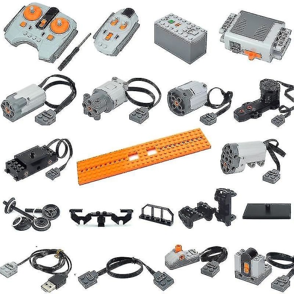 Tekniske dele Power Functions Motor Multi Tool Servo Togmotor Pf 8293 8883 Model Kompatibel Alle Mærker Byggeklodser-xh Db 4025