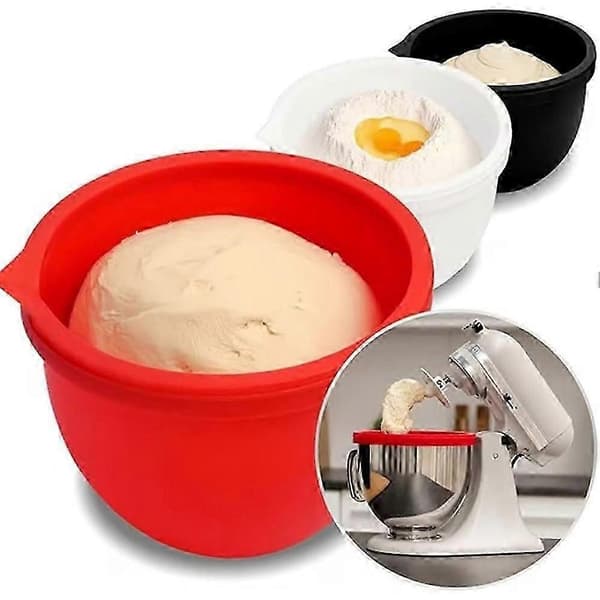 3 stk. silikoneindsatser til KitchenAid 5Qt røremaskiner, silikoneindsatser til bagning og madlavning, tilbehør til røremaskiner [DB]