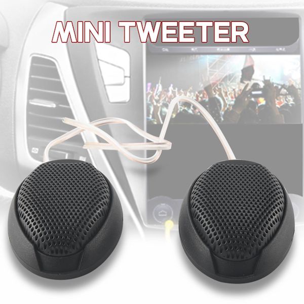 2 kpl Auton Universaali 12v 1000w Mini Audio Diskanttikaiutin Torvi Auton Audiojärjestelmälle