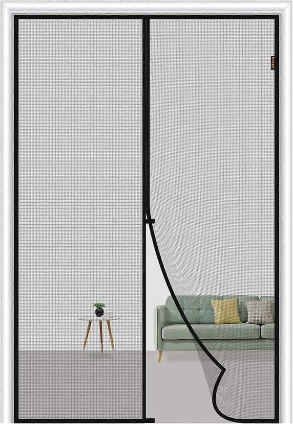 Magnetisk Insektsdörr 70 X 200 cm, Grå [DB]