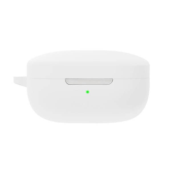 Öronproppsskydd Mjukt Silikon Öronproppar Laddningsbox Fullt Skyddande Fodral Skal För Qcy T13 [DB] White