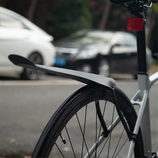 Sykkel bakskjermer Lettvekter sammenleggbar gjørmefjerning Road terrengsykkel Justerbar bakgaffelskjerm