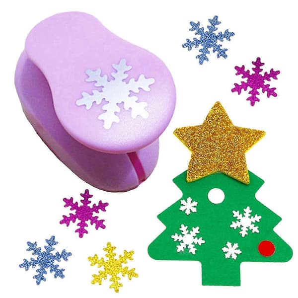 Craft Hole Punch Tool - DIY Scrapbook Paper Shape Puncher - för barn & vuxna pyssel[DB] Leaf