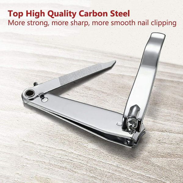 1pc Heavy Duty Nail Clipper, Stainless Steel Toe Finger Nail Clippers Cutter For Men Women DB