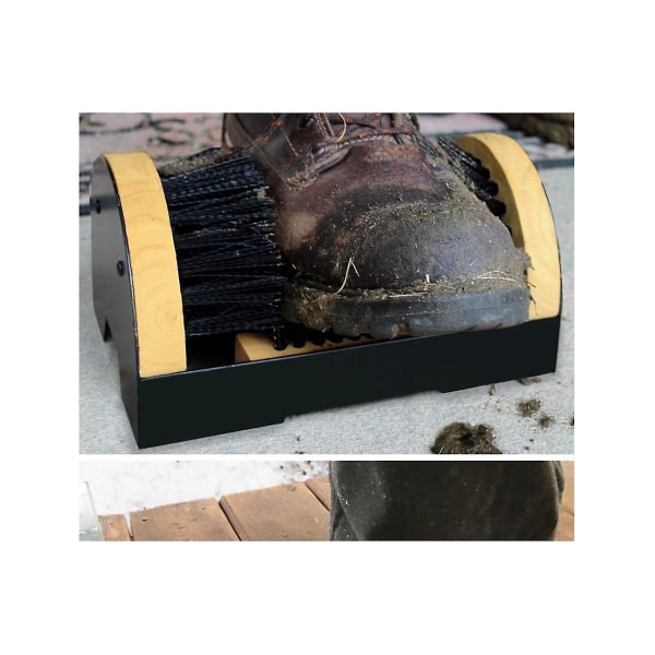 Støvelbørste innendørs og utendørs rengjøringssko Børster All Weather Industrial Shoe Cleaner & Scraper B