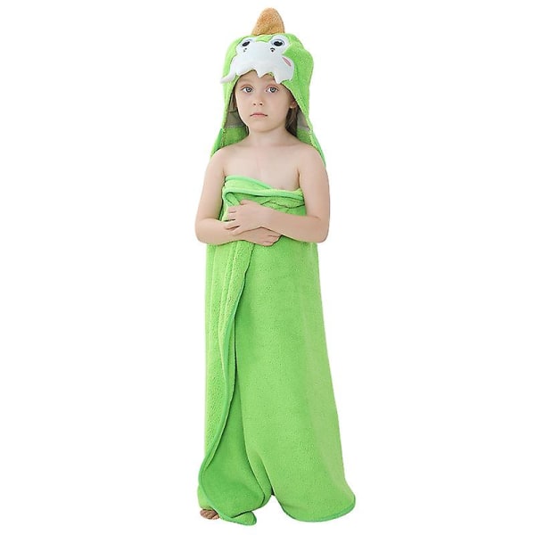 Badhandduk med huva för baby Söt djurdesign badrock som passar barn 0-8 år gamla