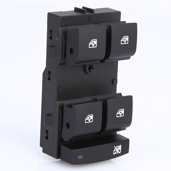 Elektrisk bryter Robust DC 12V Spenning 5-knapps Strømbryter for vindusheis 13305373 for Chevrolet Cruze/for Buick Encore Db Black