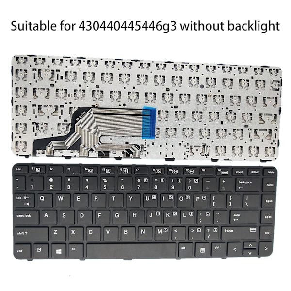 Til HP Pro Book 430 G3 430 G4 440 G3 440 G4 Engelsk Laptop Tastatur US Layout db