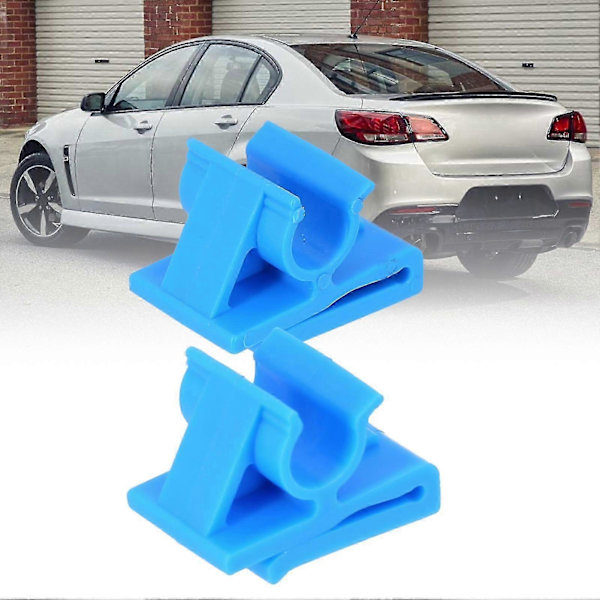 2 stk. Handskerumsclips Nem installation Ridsefast Blå Nedre Handskerums Bump Stop Sæt Til Holden-commodore Vz Vy Wk Wl [DB]
