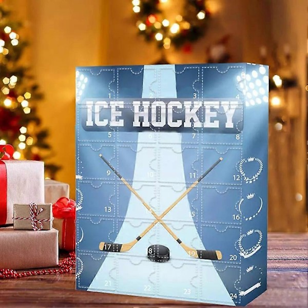 Ishockey Adventskalender 2024 - Den med 24 små dører, 24 dagers nedtelling til jul