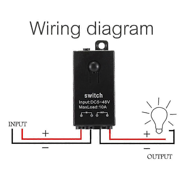 433 MHz:n langaton kauko-ohjainkytkin, DC12V/24V/48V/72V 40A rele RF-kytkin 100 metrin pitkällä kantamalla R - SFYGV db