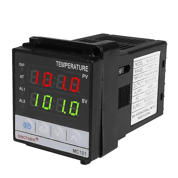 Mc101 Digitalt display temperaturregulator Celsius/fahrenheit-moduser sensorinngangstransduserutgang {DB}