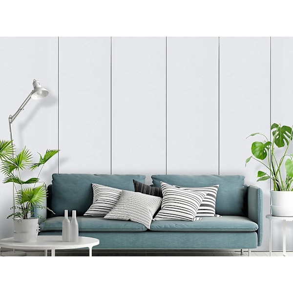 Kimalteleva itseliimautuva tapetti 60cm X 500cm Valkoinen itseliimautuva muovi vedenpitävä kontaktipaperi