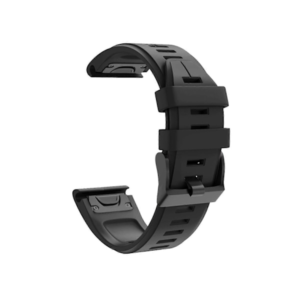 DB 20/22/26mm Vaihtoranneke Garmin Fenix-6 6X 6S Pro Forerunner 945 -kelloon Black 26mm