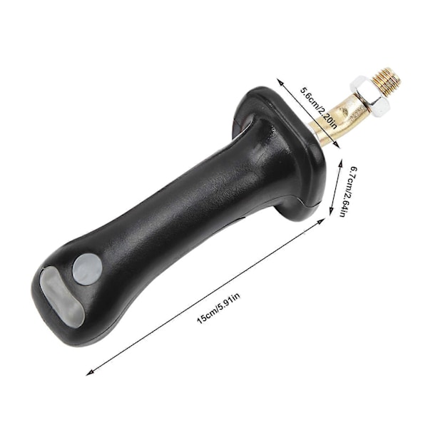 2 kpl 3-painikkeisia kaivinkoneen joystick-kahvoja 6-nastainen alumiiniseos Doosan DH DX150 215 225 300 3709C [db]