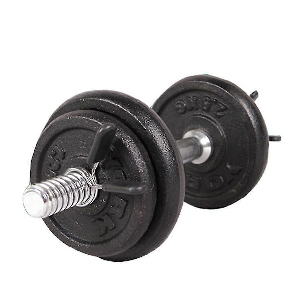 DB 2st 25mm Skivstång Gym Viktstång Hantel Lås Klämma Fjäderlås A
