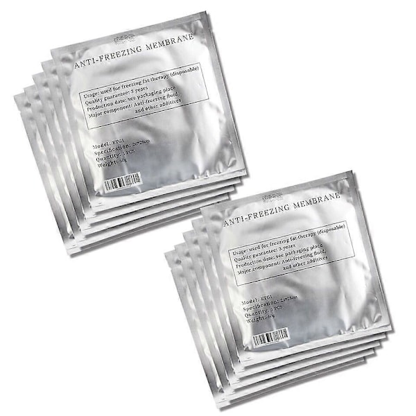 10 stk. Anti-frysing Membran for Frossen Fettbehandling Kryo Puter Anti-frysing Film [DB]