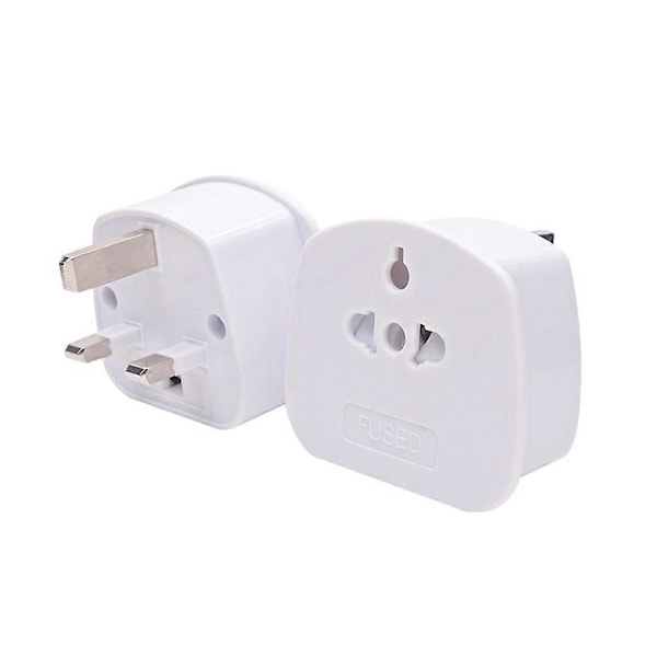 Liten Britisk til Europeisk Stikkontakt Adapter Strømomformer AC 250v Innendørs [Db]
