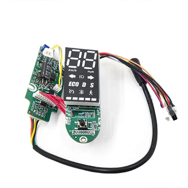 Bluetooth Dashboard LED-skærm til MAX G2 Scooter [DB] As Shown