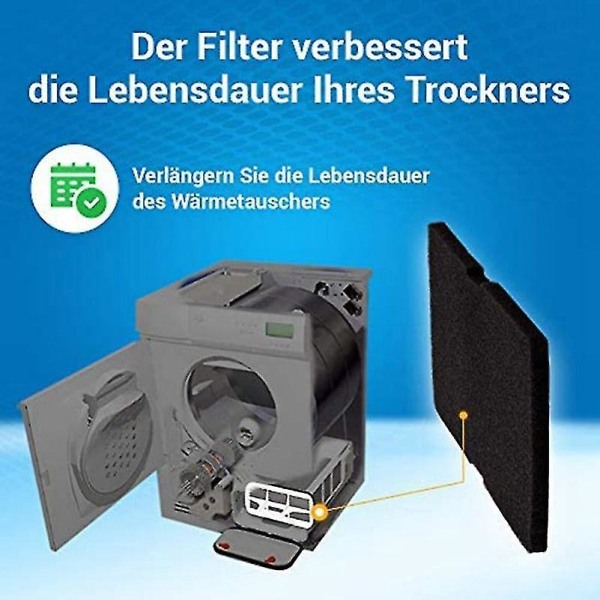 Udskiftning af tørrefilter til Beko - Pakke med 10 filtre Jsir [DB]