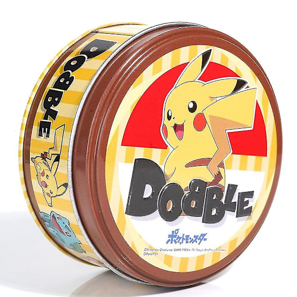 Tegneserie Spot It Matchende Kortspill Logisk Resonnering Trening Brettspill Gave Til Barne-Dagen {db} Pokemon