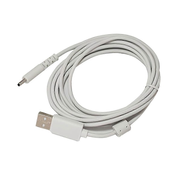 Laddningskabel för Logitech GPRO X Spelheadset Typ-C USB Strömledning DB White