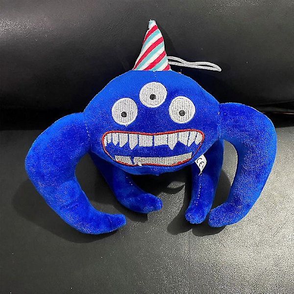 DB The New Garten Of Banban Plush Banban Garden Game Around Plush Doll Toy Doll Three Eyes Flat Mouth Monster
