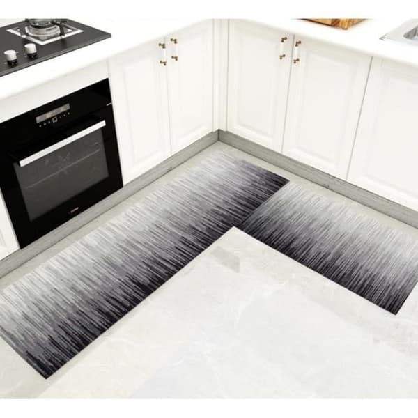 Diskmatta - 2 delar - Halkfri - Polyester - 40x60 & 40x120 cm