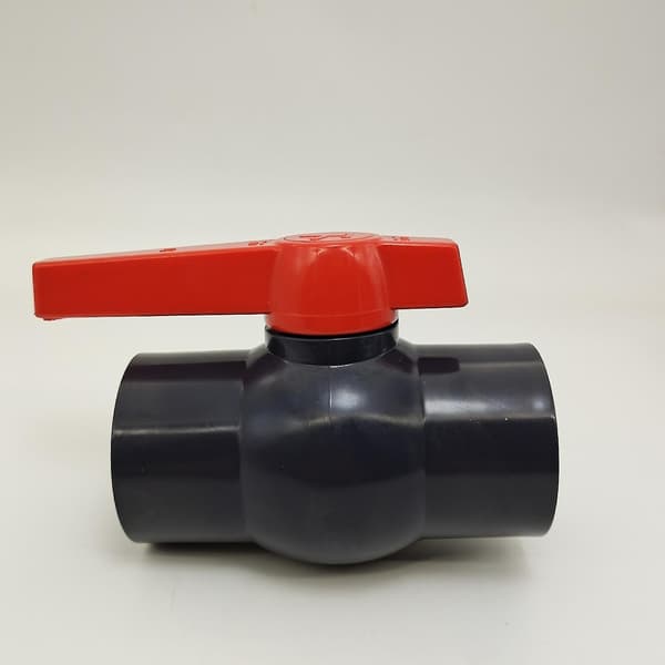 VVS-ventiler uPVC enkel kulventil med sidohandtag (40 mm) [DB]