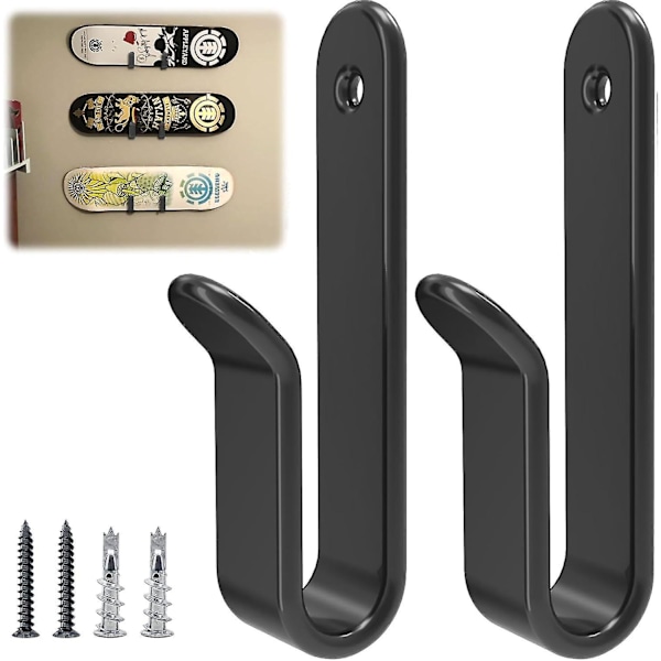 Vandrette Snowboard Vægmonteringsklips, Snowboard Vægreol Snowboard Montering Opbevaring Snowboard Display Vægmontering Holder Til Værelse db 2pcs