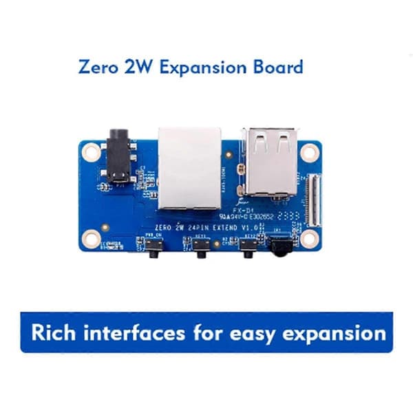 For Zero 2W Utvidelsesgrensesnittkort [DB] Blue
