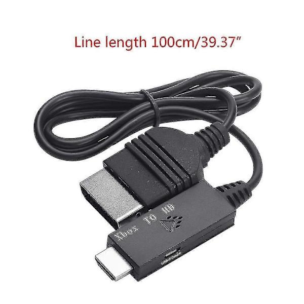 Adapter til Xbox til HDMI-kompatibel konverteradapter 1080i 720p 480p konverter db